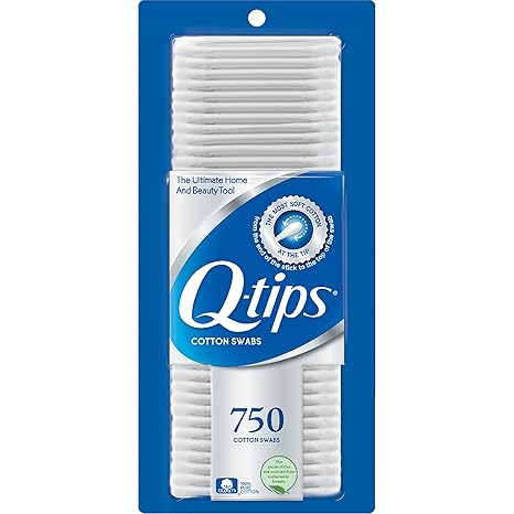 Amazon Com Q Tips Cotton Swabs 750 Ct Q Tips Beauty