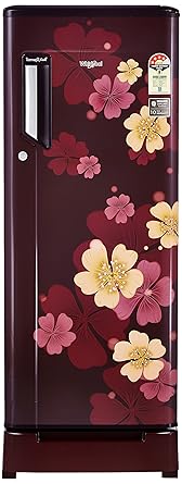 Whirlpool 215 L 4 Star Direct Cool Single Door Refrigerator(230 IMFresh Roy 4S, Wine Iris, Base Stand with Drawer)