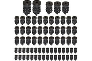 70 Pcs 2 Sizes Tire Repair Nail Fast Flat Tire Repair Tire Plugs Vacuum Tire Mending Nail Self-Service Rubber Screws Repair K