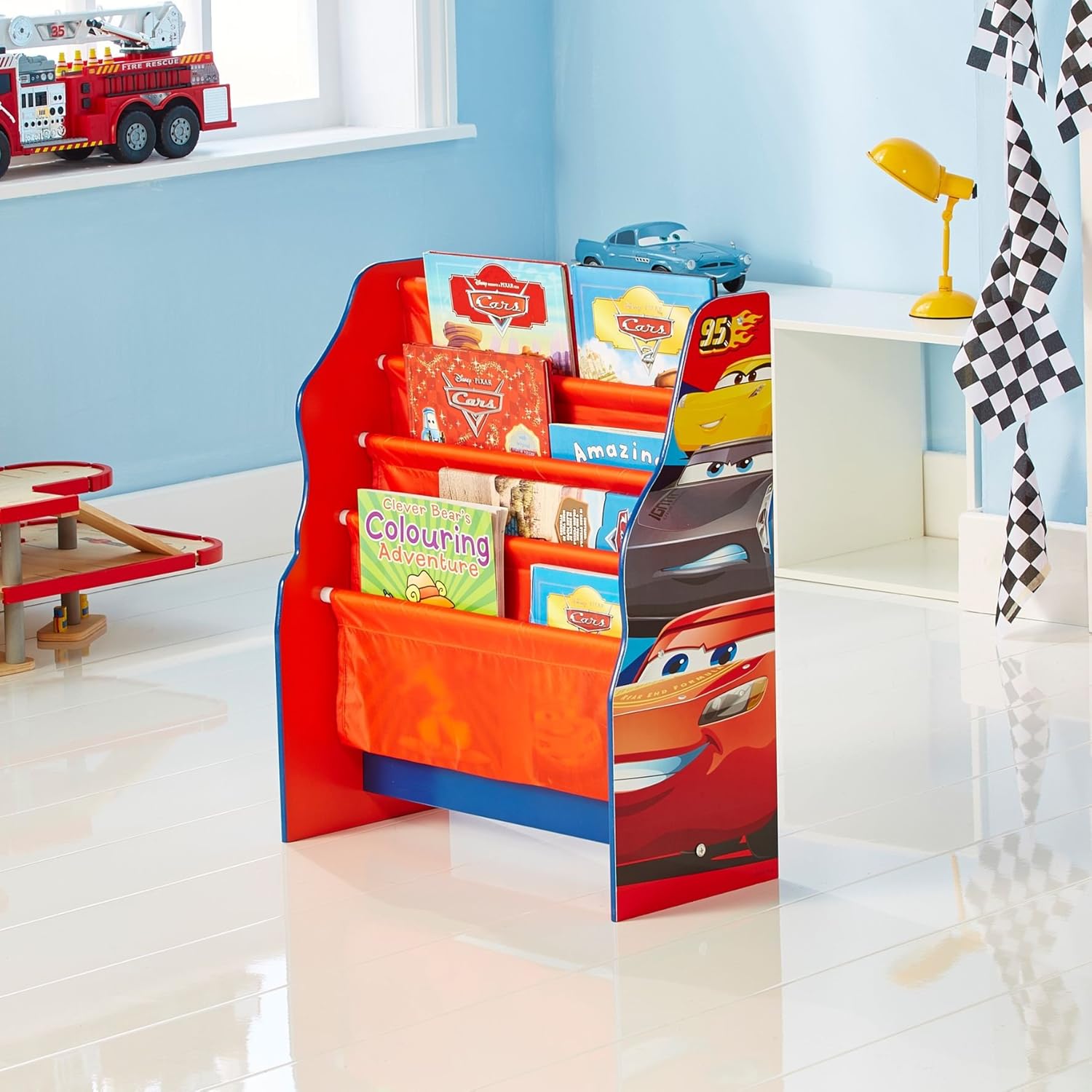 disney cars bookcase