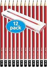 12PA 12 HB Pencils in Box Hexagonal Wood Cased For School Office view 1