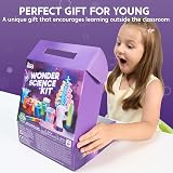 Klever Kits 50+ Kids Science Experiment Kits STEM Crystal Growing Chemistry Set view 7