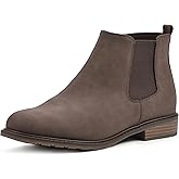 WHITE MOUNTAIN Women's Shoes Caching Block Heel Chelsea Bootie