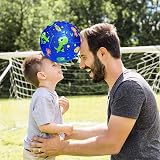 INPODAK Size 2 Football 2 Pack Toddler Kids Mini Soccer Ball 18.5in Circ view 7