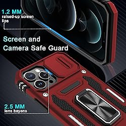 DEERLAMN for iPhone 12 Pro Max Case with Slide