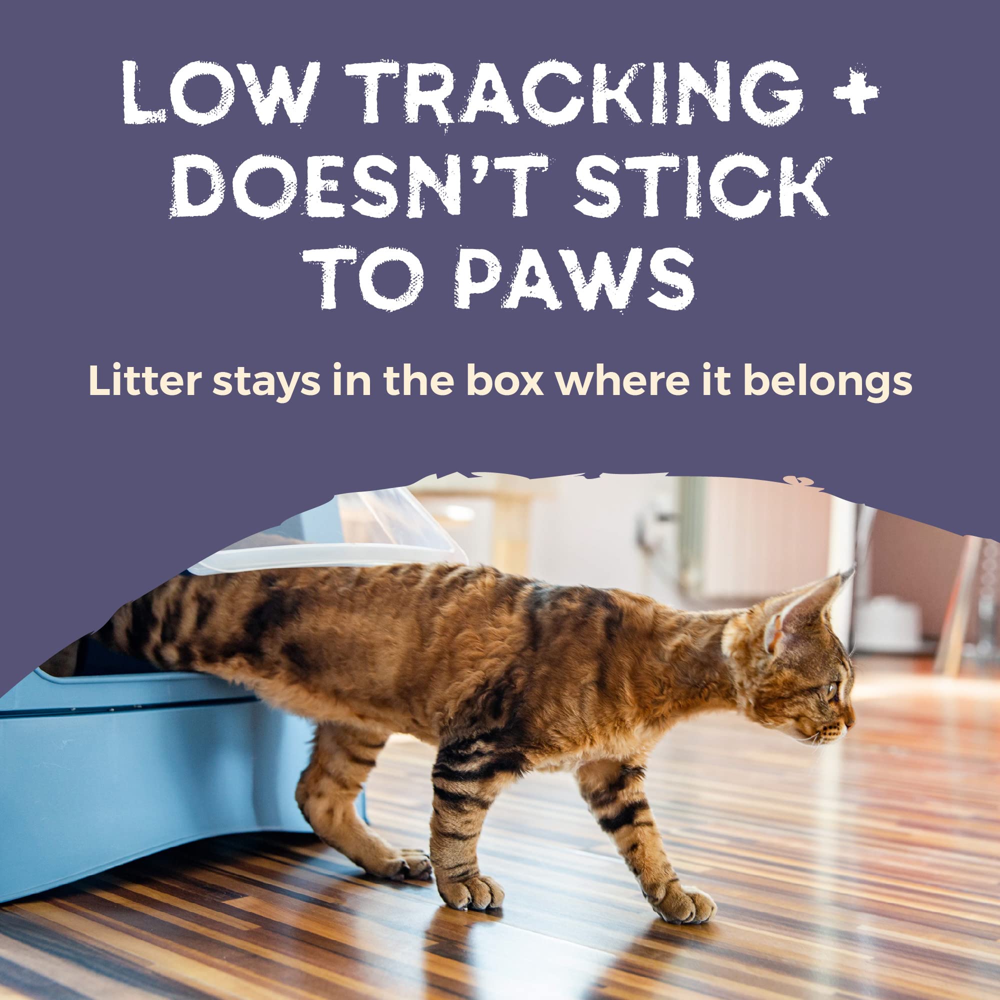 EcoShell Naturally Fresh Cat Litter Made from Walnut Shells, Pellet NonClumping, Biodegradable