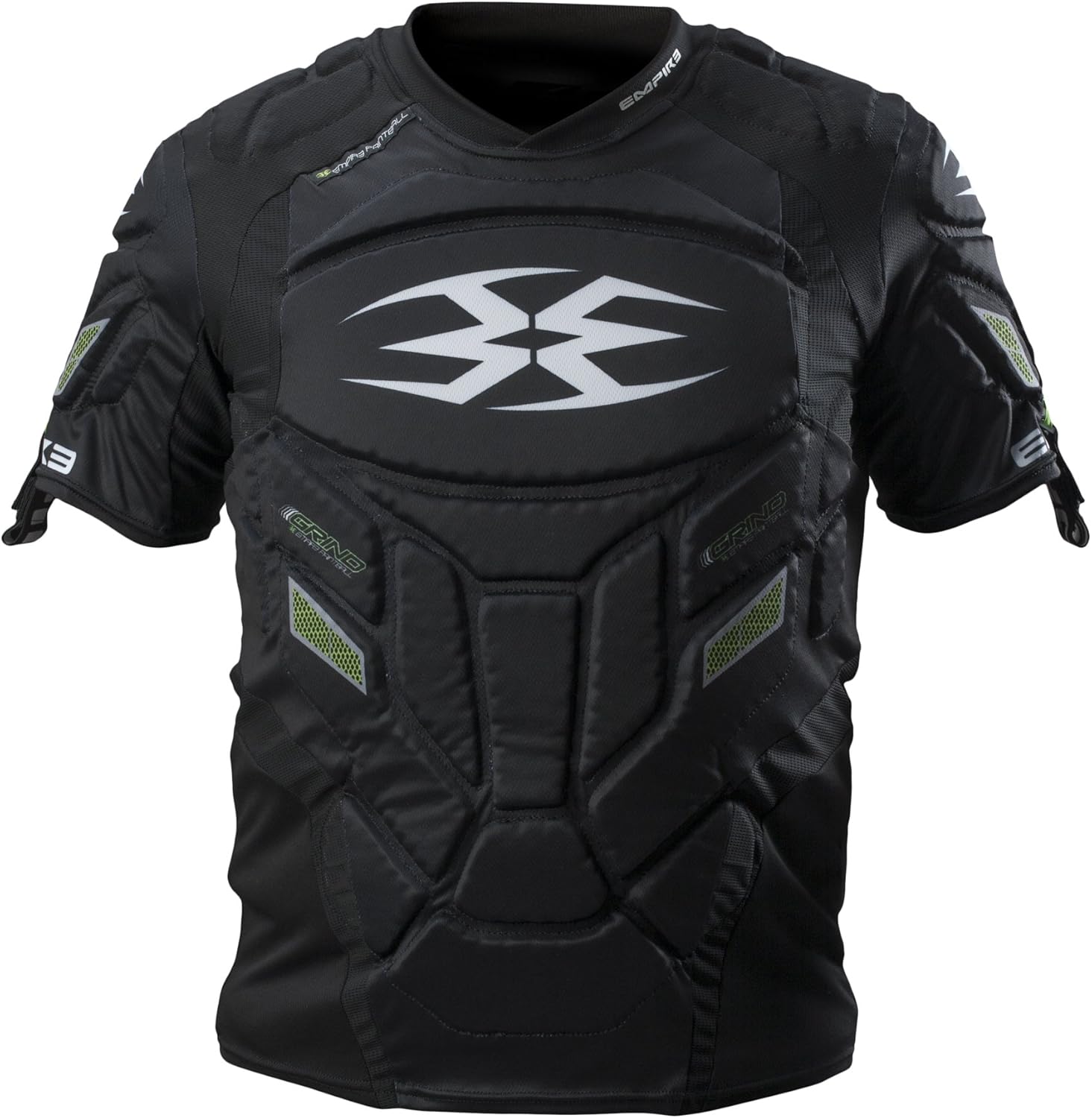 Empire Paintball Grind Pro Chest Protector, Large/X-Large, Black/Green : Paintball Chest Protectors : Sports & Outdoors