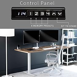VIVO Electric 71 x 30 in Standing Desk, Memory