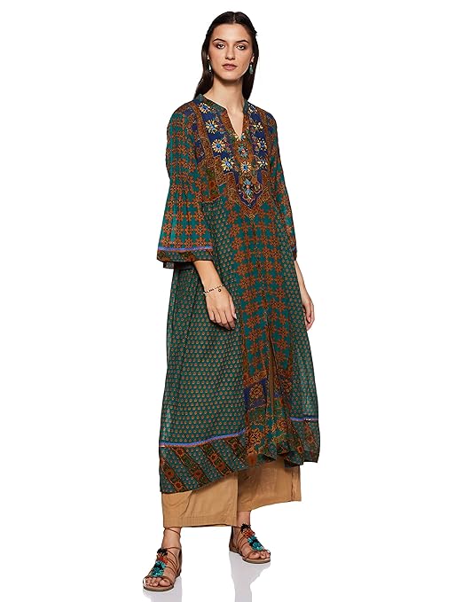 Women's Cotton Viscose & Georgette Salwar Suit