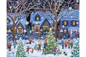 Christmas Cheer Advent Calendar (Countdown to Christmas) with Holiday Picture by Vermont Christmas Company
