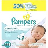 Pampers Sensitive Wipes 7x Box 448 Count
