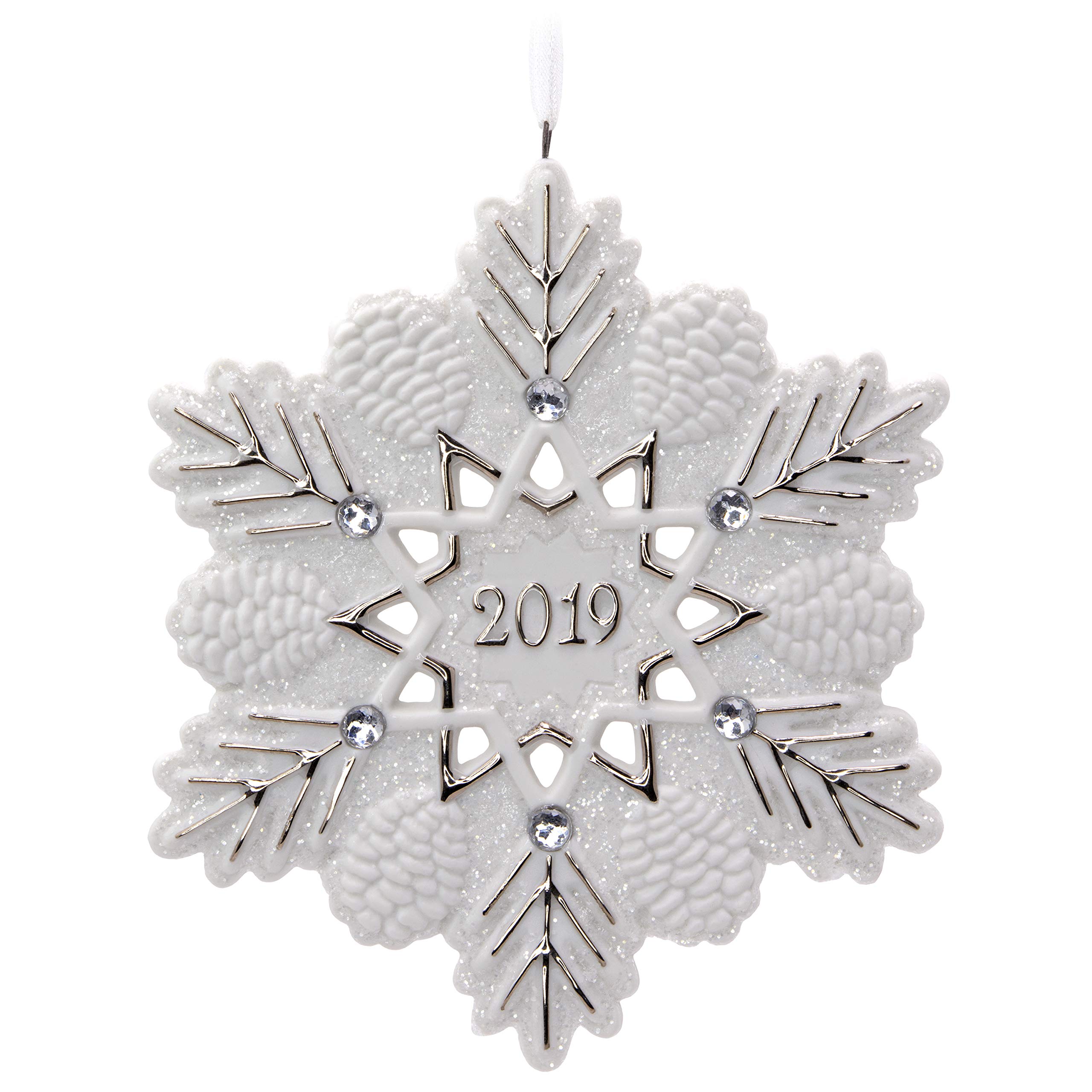 Hallmark Keepsake Christmas Year Dated 2019 Snowflake Ornament