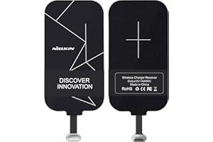 Type C Wireless Charging Receiver, Nillkin Magic Tag USB C Qi Wireless Charger Receiver Chip [Long Version] for Google Pixel 