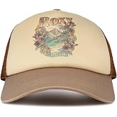 Roxy Women's Sandy Top Trucker Hat &ndash; Adjustable Summer Cap, Lightweight and Breathable with Mesh Back