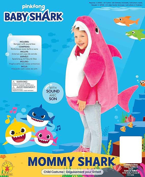 mommy shark costume