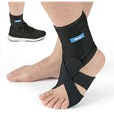 UPWELLY FootLift Pro Drop Foot Brace, AFO Ankle Support for Walking, Left | Lightweight foot drop brace designed to assist foot lift and toe clearance for more comfortable everyday walking.