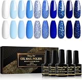 Shining She Gel Nail Polish 10 Colors 8ml Soak-Off UV/LED Kit Purple Pink Rose