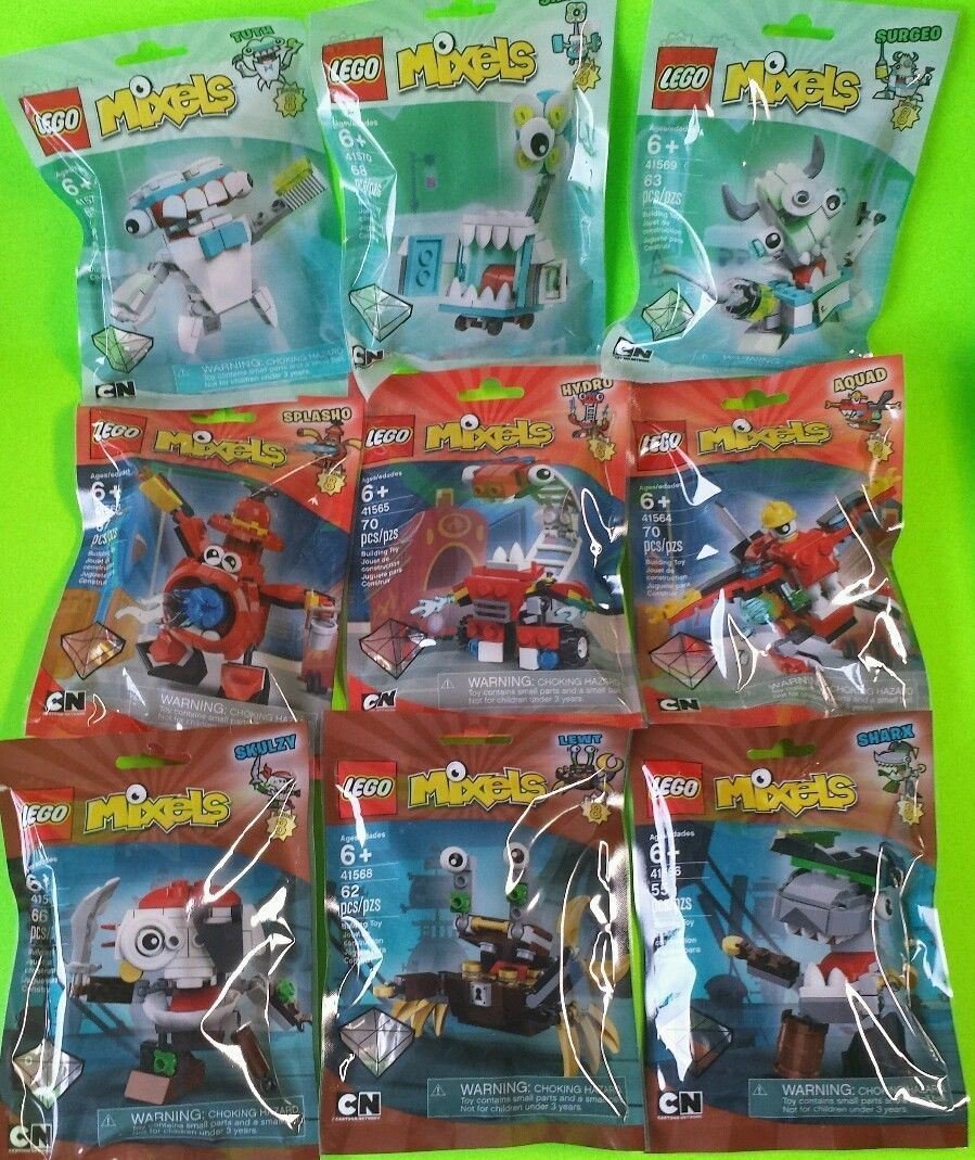 lego mixels all series