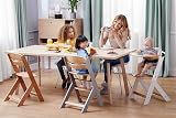 Kinderkraft ENOCK High Chair Pillow Set 2 Cushions Grey view 8