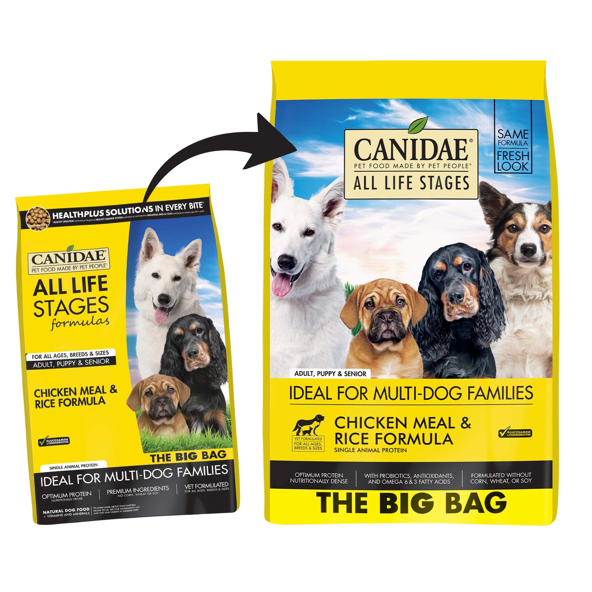 CANIDAE All Life Stages, Premium Dry Dog Food with Whole Grains