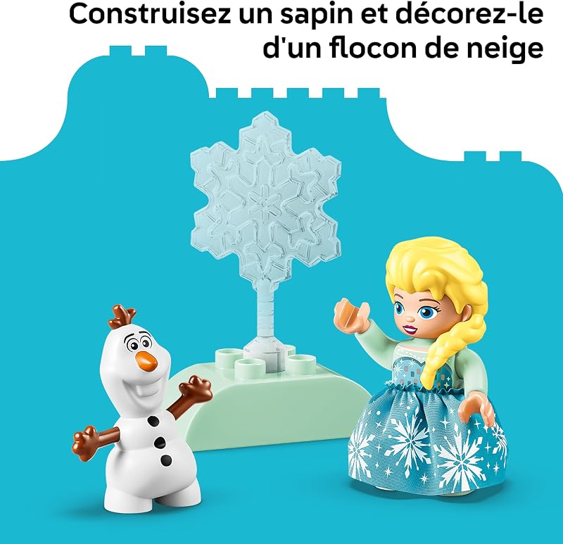 Duplo Disney Boîte créative La Reine des neiges avec Elsa & Olaf 10462