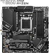 MSI PRO B650M-A WIFI Motherboard AM5 Micro-ATX DDR5 PCIe Gen4 Wi-Fi 6E view 2