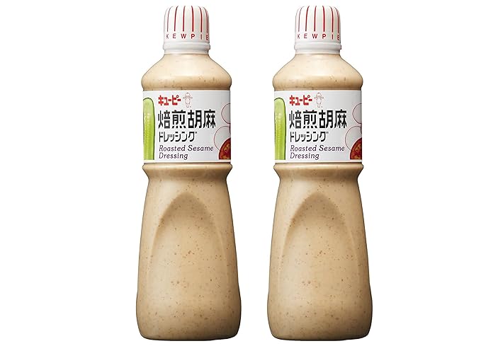 Amazon 焙煎胡麻ドレッシング 1l キューピー 2本セット