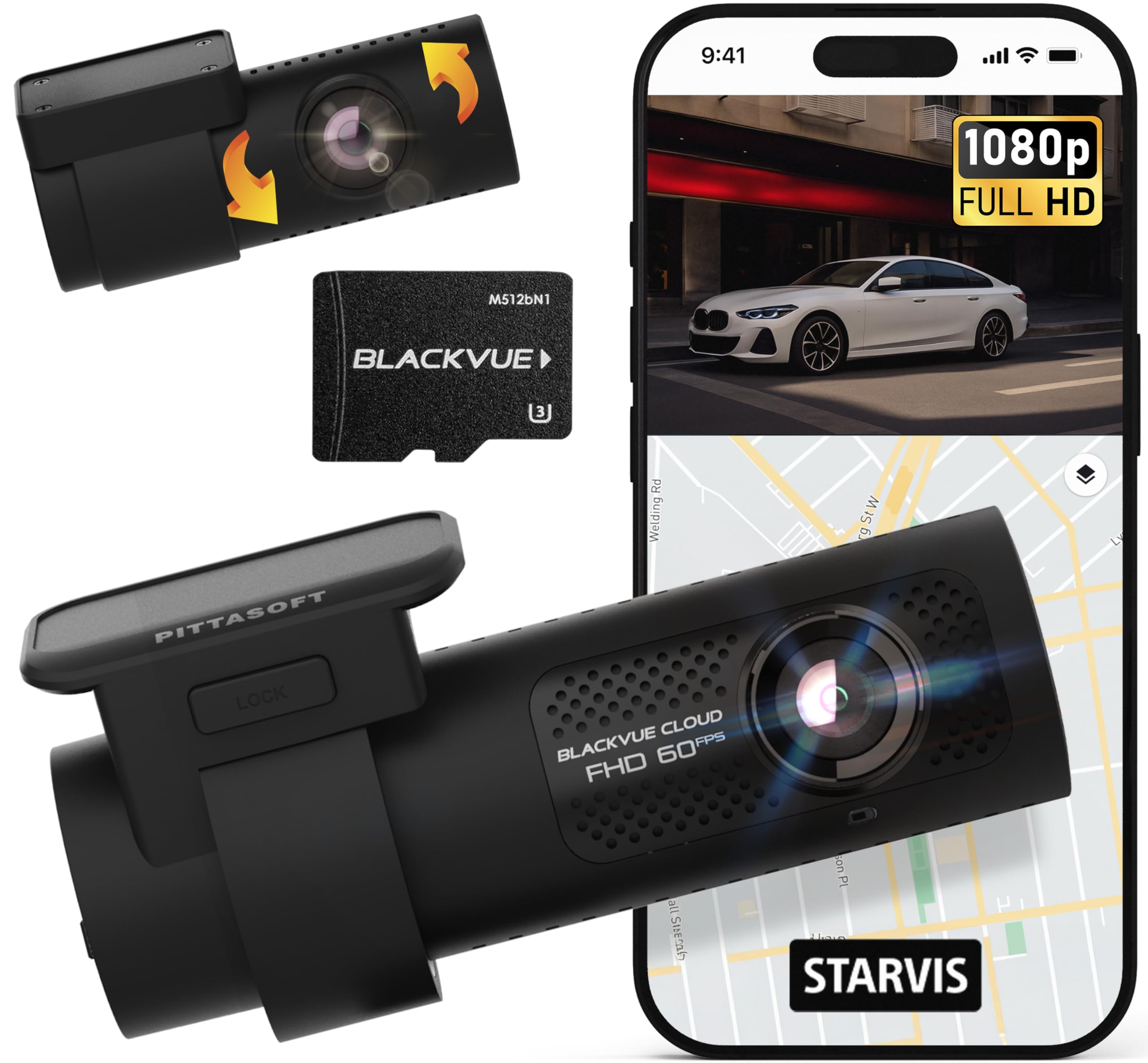 BlackVue DR770X-2CH 128GB | Dual-Full HD Cloud