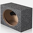 Suacopzar 6 x 9 Inch Car Audio Speaker Box Enclosure, Universal Fit Ported Subwoofer Enclosure, Subwoofer Regular Standard Cab Truck Sub Box Enclosure, Subwoofer Enclosure Box Improves Audio Quality