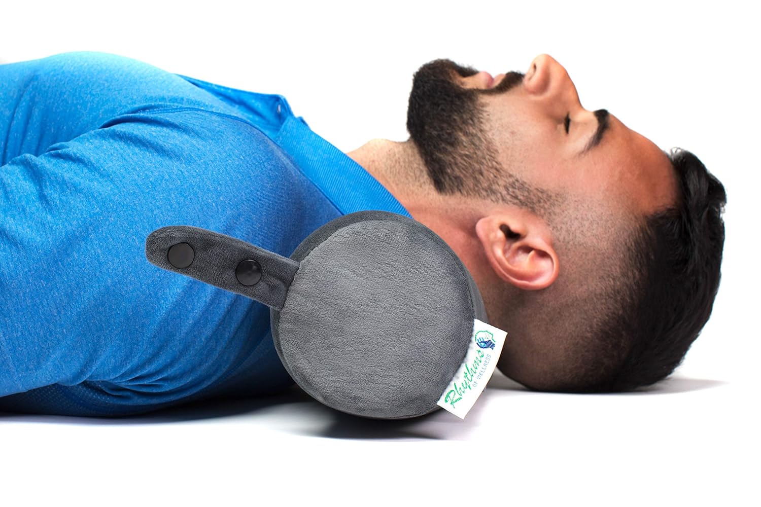 Premium Memory Foam Cervical Roll Bolster Round Pillow for the Neck