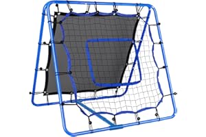 Winthai Soccer Rebounder - Portable Soccer Rebounder Net Fit for Lacrosse Softball Baseball Football Training, Easy Setup Rebounder Gifts Aids & Equipment for Kids, Teens & Adults
