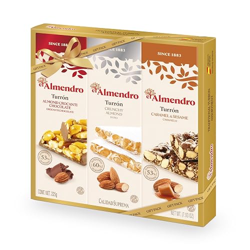 Turrones Candy Turron Turrones From Spain, El Almendro Turrones De Chocolate Crocanti ...