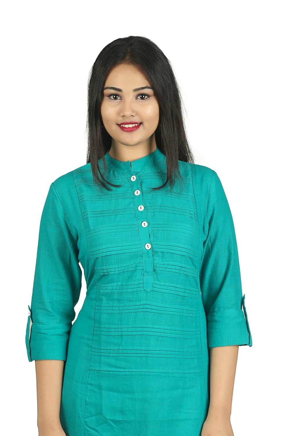 flavia creation beautiful printed exclusive casual cotton women's kurti straight