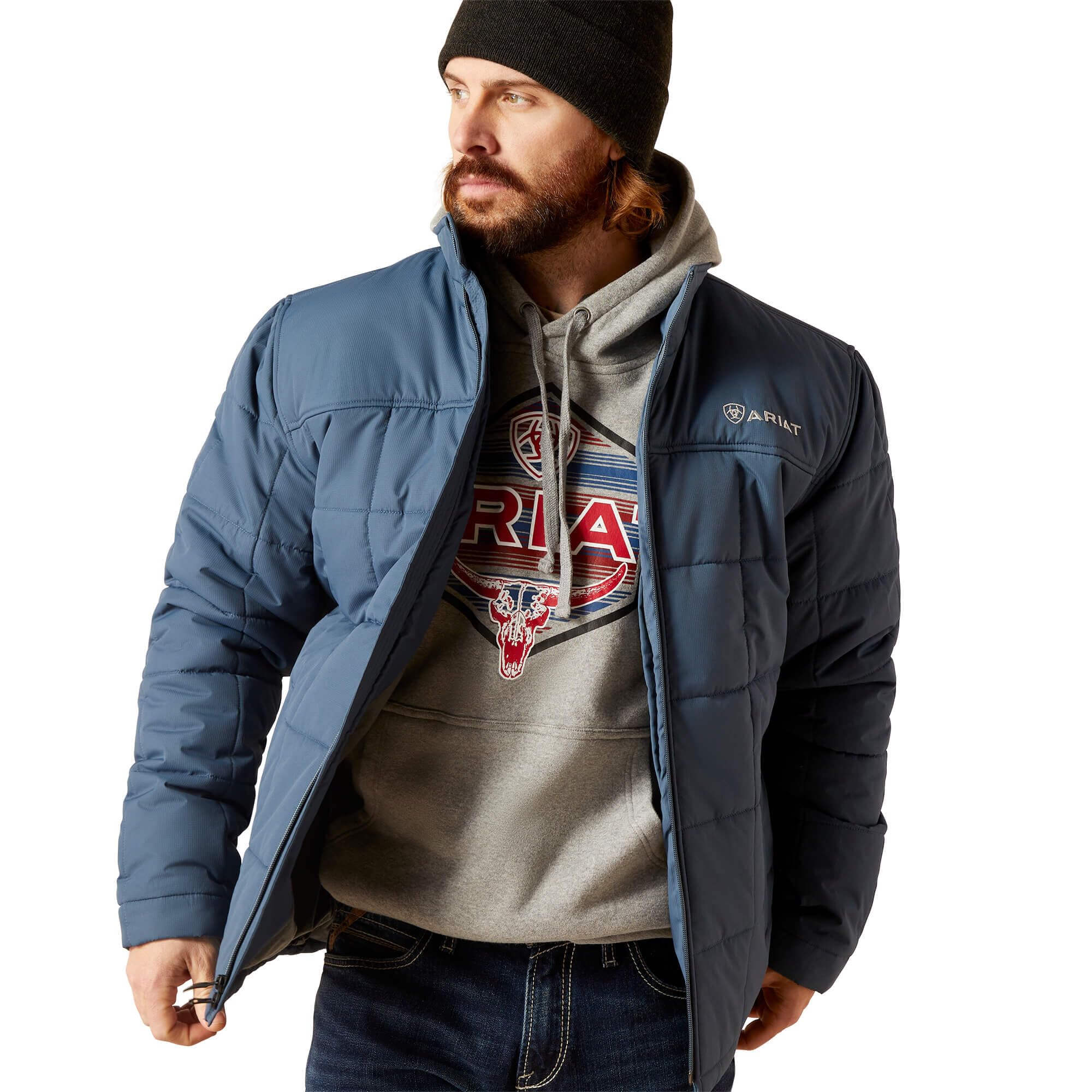 ARIAT Men's Crius Insulated Jacket - Steely, X-Large Image