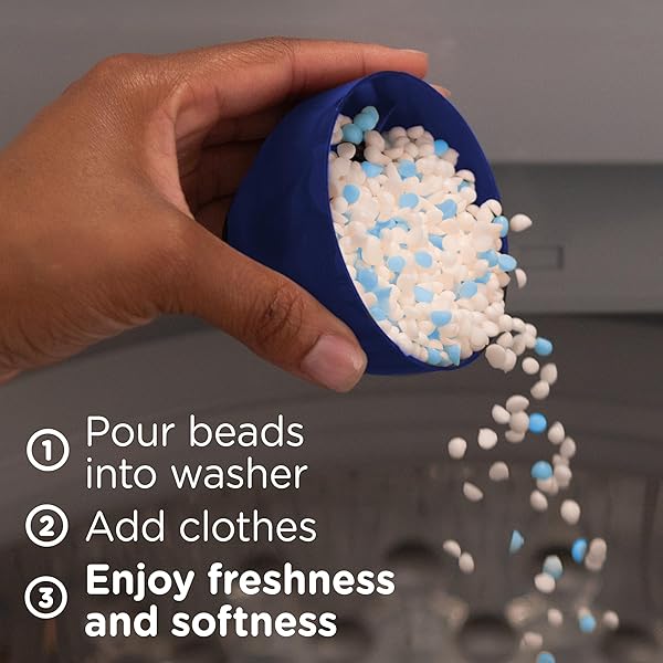 DOWNY COMFY COZY IN-WASH LAUNDRY SCENT BOOSTER BEADS, MEADOW RAIN SCENT, 13 OZ, SOFTNESS AND FRESHNESS