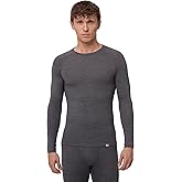 DANISH ENDURANCE Merino Wool Long Sleeve for Men, Thermal Top, Merino Wool Base Layer Underwear, with or Without a Zipper