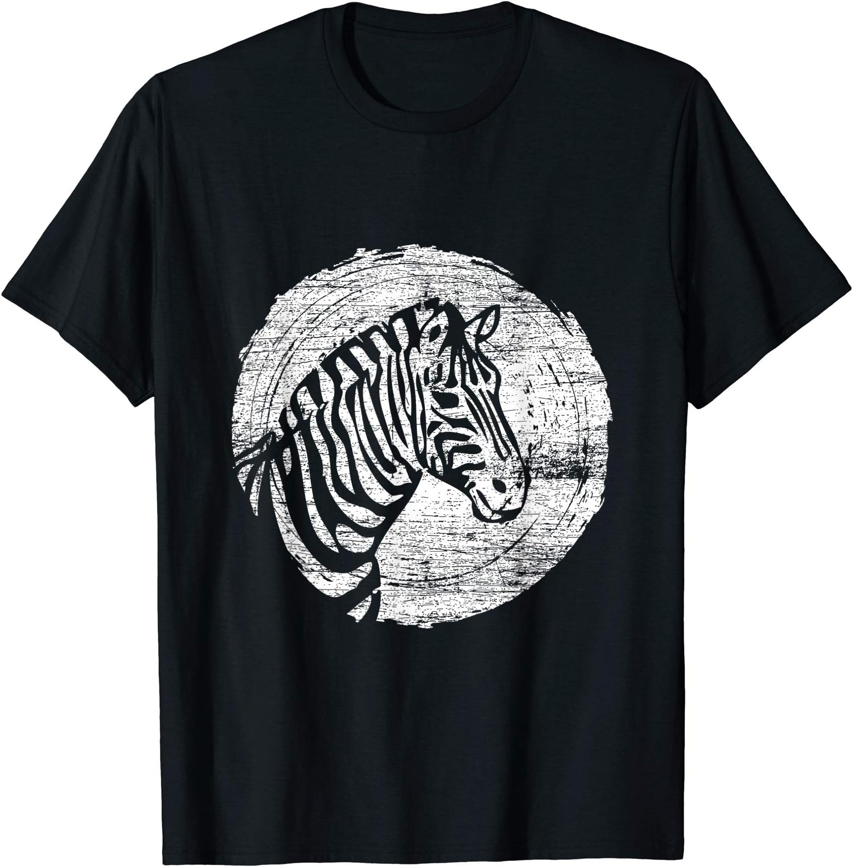 Zoo Keeper Zebra Tees & Africa Animal GiftsVintage Zebra T-ShirtOEKO-TEX STANDARD 100