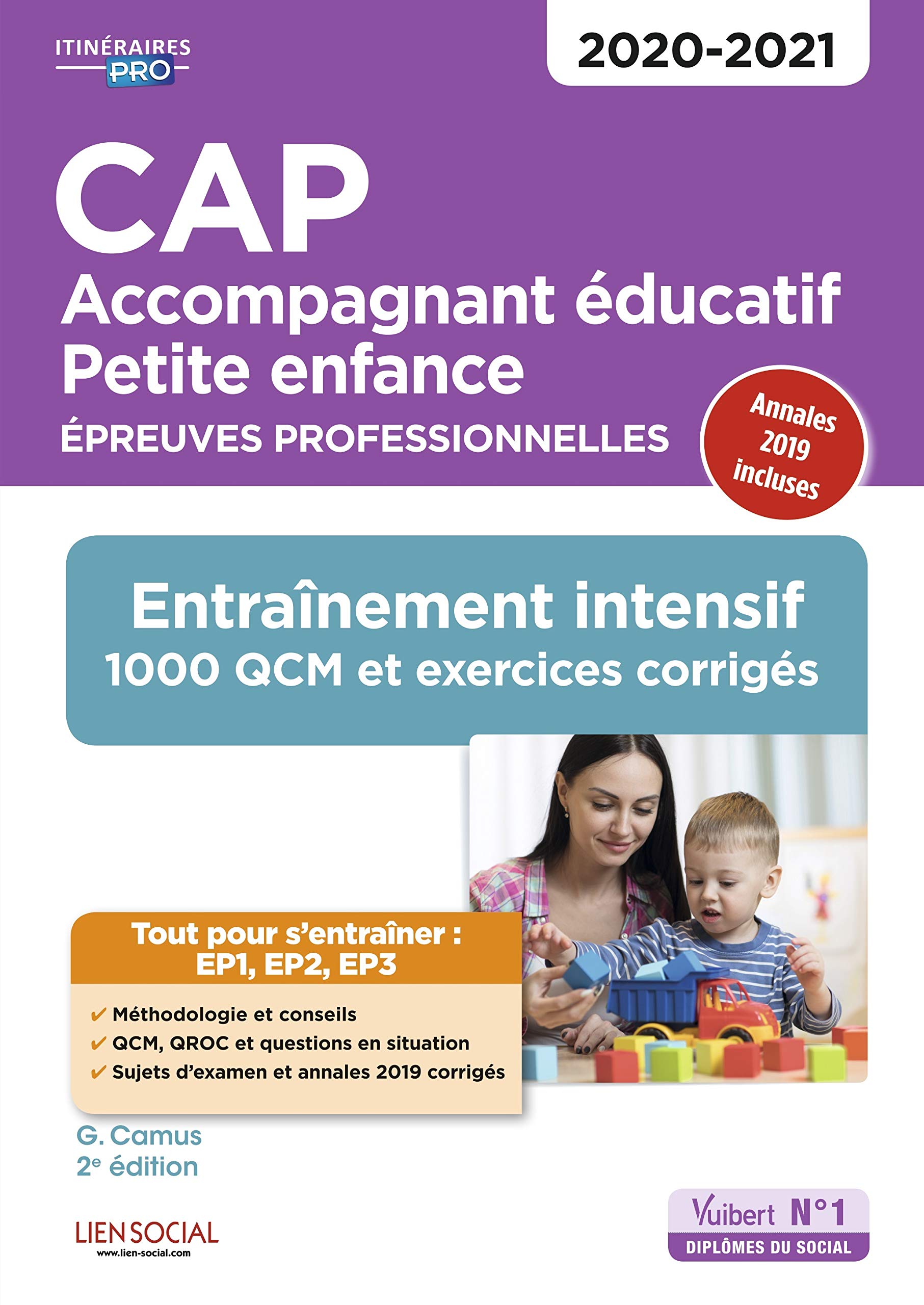 Cap Accompagnant Educatif Petite Enfance Entrainement Epreuves Professionnelles Sessions 2020 2021 Amazon De Ghislaine Camus Fremdsprachige Bucher
