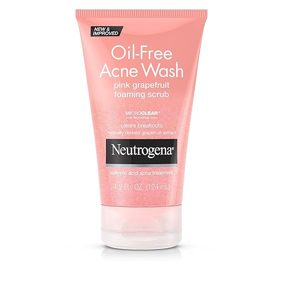 neutrogena pink grapefruit cream wash