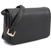 BOTANNER Genuine Leather Crossbody Shoulder Bag for Women with an Adjustable Strap