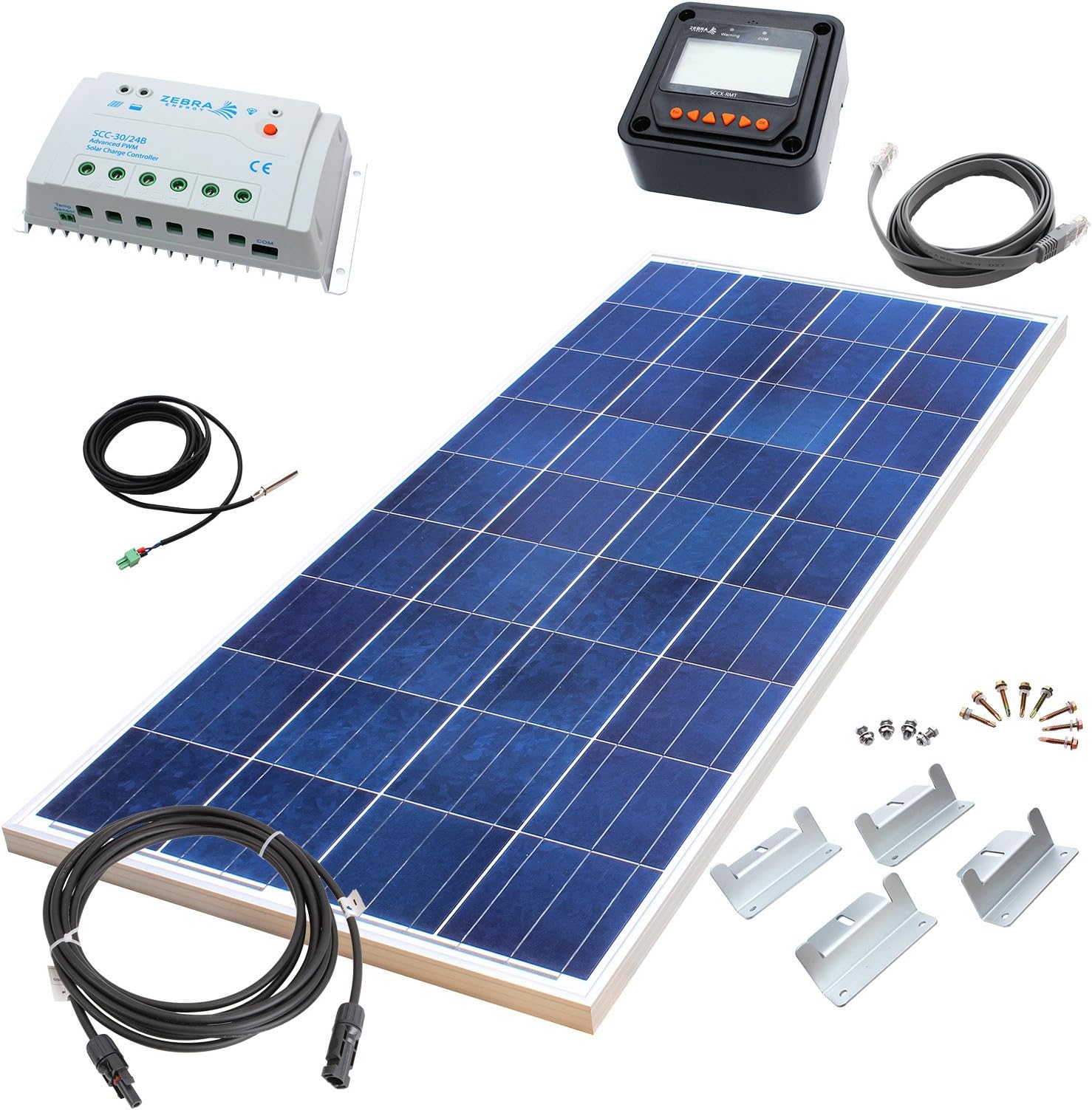 SunSparks Plus - 150w Solar Power Kit for RVs and Off Grid Battery-Charging