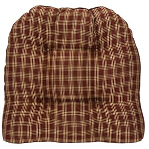 Park Designs Sturbridge Chair Pad - Wine