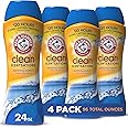 Arm & Hammer In-Wash Scent Booster, Purifying Waters, 24 oz, Pack of 4