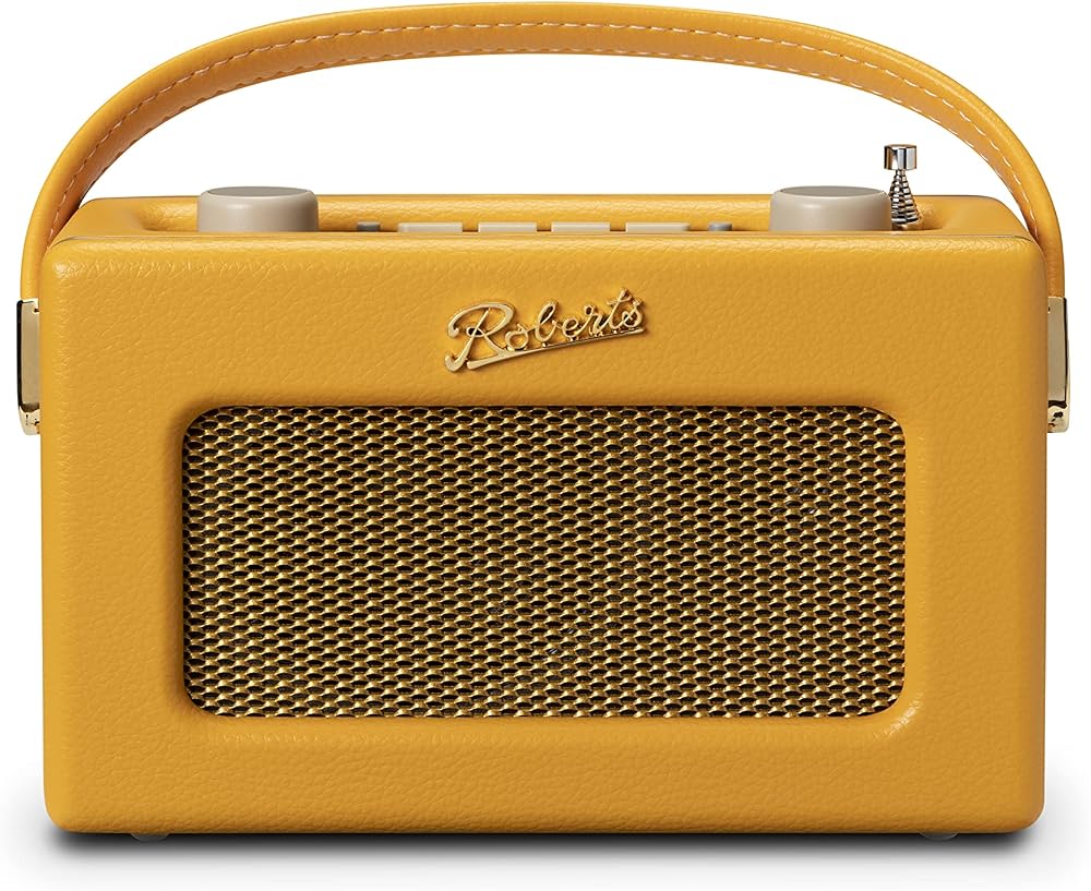 Roberts Revival UNO BT FM/DAB/DAB+ Radio with Bluetooth Sunburst Yellow
