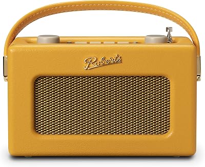 Roberts Revival UNO BT FM/DAB/DAB+ Radio with Bluetooth Sunburst Yellow