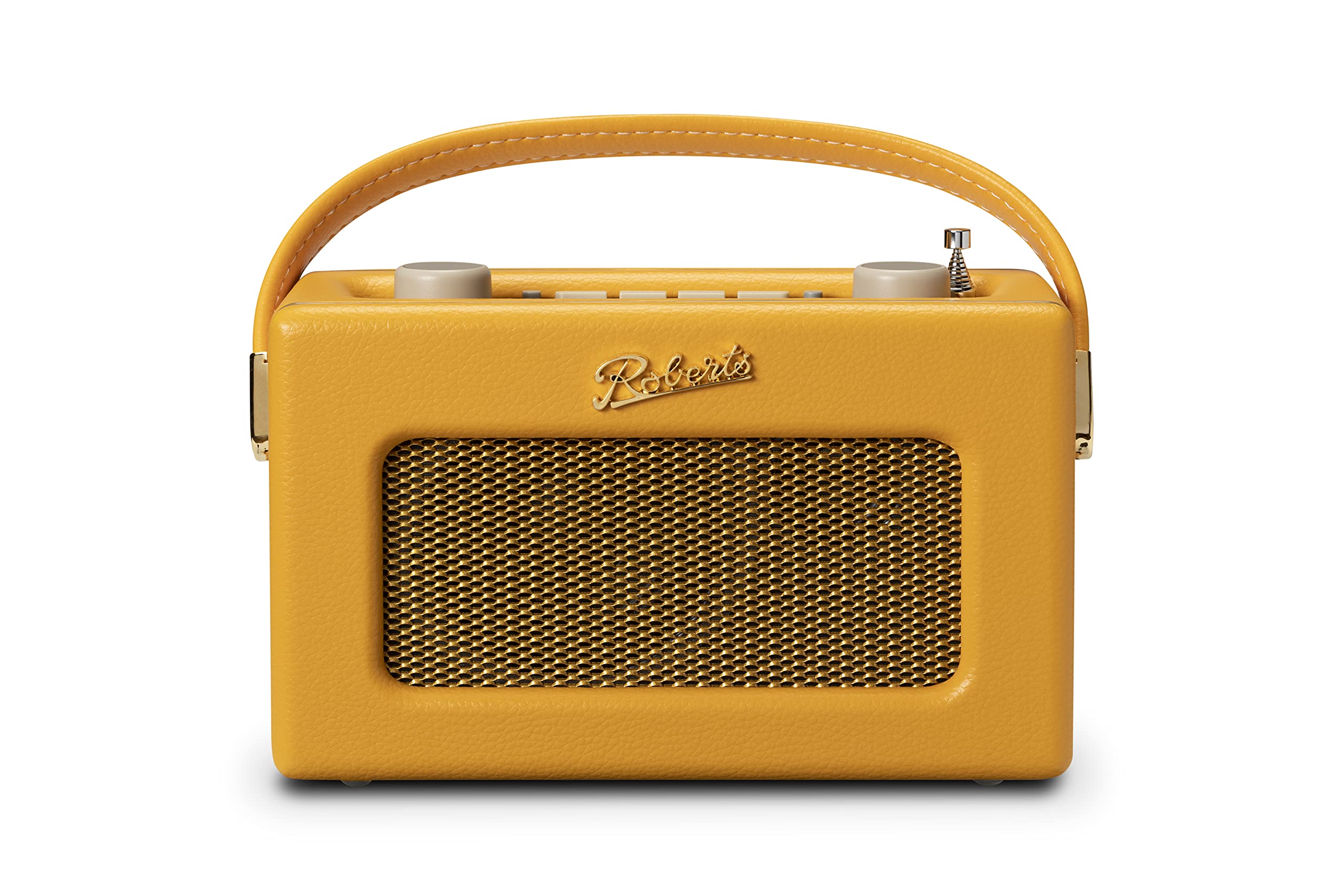 Roberts Revival UNO FM/DAB/DAB+ Digital Radio with Bluetooth, Sunburst Yellow