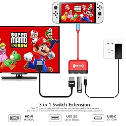 GKEAPZA Switch Dock for Nintendo Switch/OLED