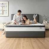 Vivantix Full Size Mattress,12 inch Full Hybrid in a Box,Breathable Durable | Isolated Pocket Springs &amp; Comfort Foam,Ergonomic Pressure Relief,Breathable Fabric,Long Lasting Structure