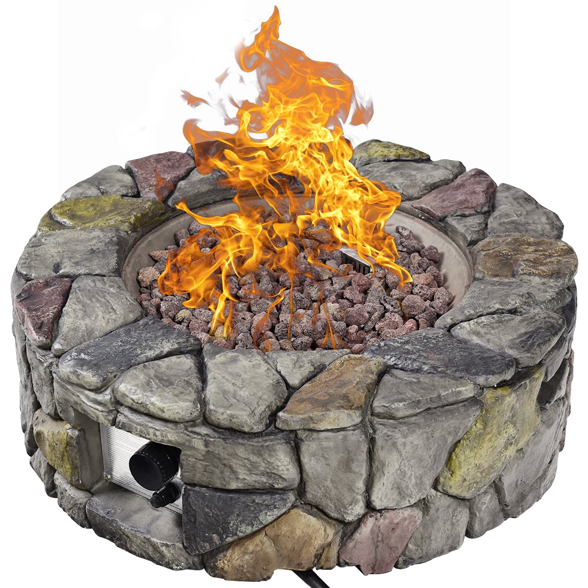 Best Chairs And Gas Firepit Set