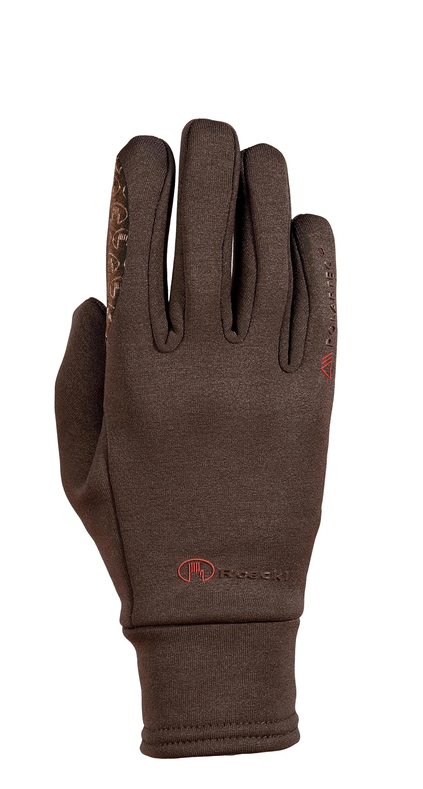 Roeckl Sports equestrian gloves WARWICK JUNIOR, kids&youngst. winter riding glove, mocha 5
